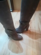 Kozaki skórzane Wojas r 37 