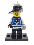 Lego Minifigures col04-3 - Musketeer Muszkieter / series 4 WADA