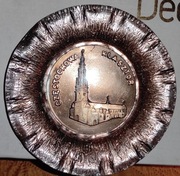 Pamiątka z Jasnej Góry w Częstochowie talerzyk PRL