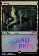 MTG Promotional: Swamp (Grand Prix Foil)