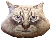 PODUSZKA - GŁOWA KOTA -  34 cm x 43 cm