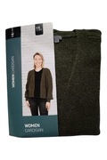 Kardigan sweter damski ciemno zielony  rozmiar XL