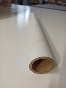 Tuba tekturowa gilza po folli strech biala gruba 25 szt