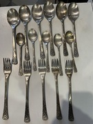 Stare sztućce platerowane 16 sztuk