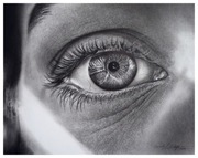 OKO. Rysunek 40x50cm. Galeria autorska.