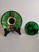 Filiżanka kryształowa ,  srebro ,espresso 