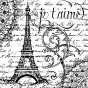 Stempel kauczukowy Paris Stamperia