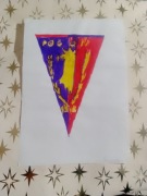 Pogoń flaga rysunek