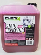 piana aktywna różowa 25l o mycia samochodów