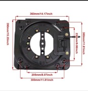 Podstawa obrotowa fotela kamper łódź koparka Vito T5 Transit 