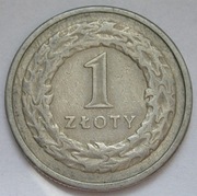 Polska 1 złoty 1990 - f29 -    Ys