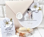 Zaproszenia Komunijne dla dziewczynki + 1 GRATIS