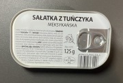 Sałatka z tuńczyka meksykańka racja wojskowa Polska WP 