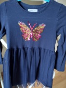 Sukienka granatowa r.104 