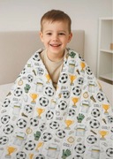 Kołderka obciążeniowa piłka nożna 150x100 cm 4-5 kg