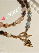 UNIKAT Naszyjnik "Konstelacja" kamienie naturalne, edycja limitowana 