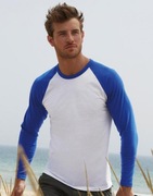 T-shirt baseball longsleeve FRUIT of the LOOM W-wa