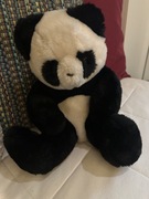 Maskotka panda czarno biała 