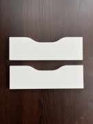 2 fronty Ikea Alex komoda kontenerek szafka biała biały