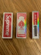 Supreme Bicycle karty do gry Holographic Slice cards