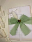 Zaproszenia Komunijne* Pierwsza Komunia Święta * szałwiowa zieleń *