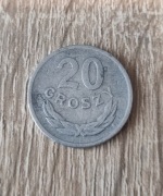Moneta 20 groszy PRL 1967 r.