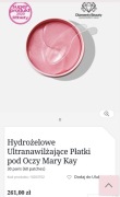 Hydrożelowe Ultranawilżające Płatki pod Oczy Mary Kay