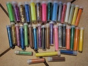 Zestaw brokatów, 38 sztuk 