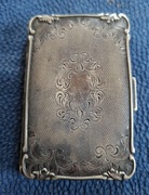 Papierośnica Damska Art nouveau Robert Kraft posrebrzana