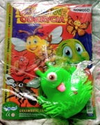 Kolorowe odkrycia Owady magazyn dla dzieci + prezent gniotek antystresowy