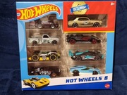 Hot wheels 8 aut, zestaw ze zdjęcia 