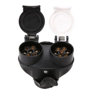 Przejściówka adapter redukcja 13/7/7 przyczepy kempingowej