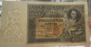 20 zł 1931 DK bardzo dobry stan