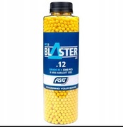 Kulki polerowane gładkie airsoft ASG Beta Blaster 0,12 g 3300 szt. - Żółte