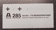 Sd.Kfz. 179 BERGEPANTHER 1:35 kalkomanie