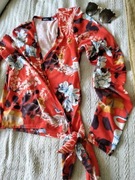 Bluzka w kwiatki Boohoo