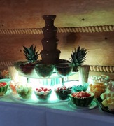 Fontanna czekoladowa na przyjęcia - niezapomniane 