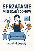 Sprzątanie domów i mieszkań