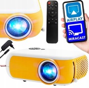 Projektor LCD NAŚCIENNY PRZENOŚNY MAŁY biały