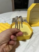 Swarovski Kolczyki Kreole Hyperbola