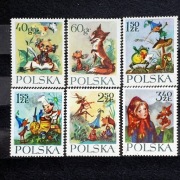 Polska Fi. Nr. 1216-21 1962r. "O krasnoludkach i sierotce Marysi"