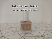 Luksusowy lakier do paznokci lia kolor nude 11 ml 