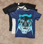 3 szt t-shirty dla chłopca ok. 12 lat 152cm