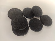 Podstawki 30mm do figurek – 20 szt wargaming RPG | czarne / białe