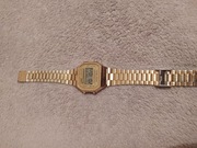 Oryginalny zegarek Vintage Casio A168 w kolorze złotym