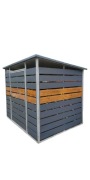 Wiata smietnikowa 3 x 3