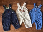 spodnie ogrodniczki 3x rozmiar 68