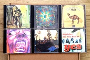 6 płyt CD Jethro Tull, Camel, Yes, King Crimson, Eagles