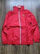 kurtka wiatrówka Scuderia Ferrari L lekka z kapturem czerwona