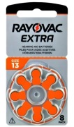 Baterie do aparatów słuchowych Rayovac Extra 13 (40 sztuk)